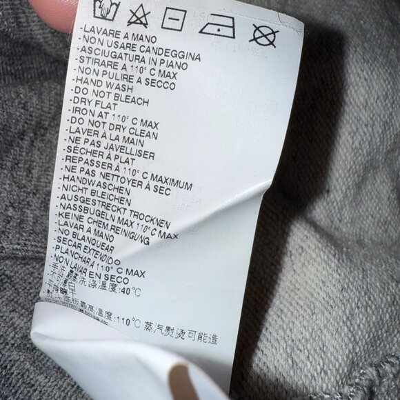 mens size L Dsquared2 Mens Gray Crew neck‎ Sweatshirt Cotton - Picture 11 of 13